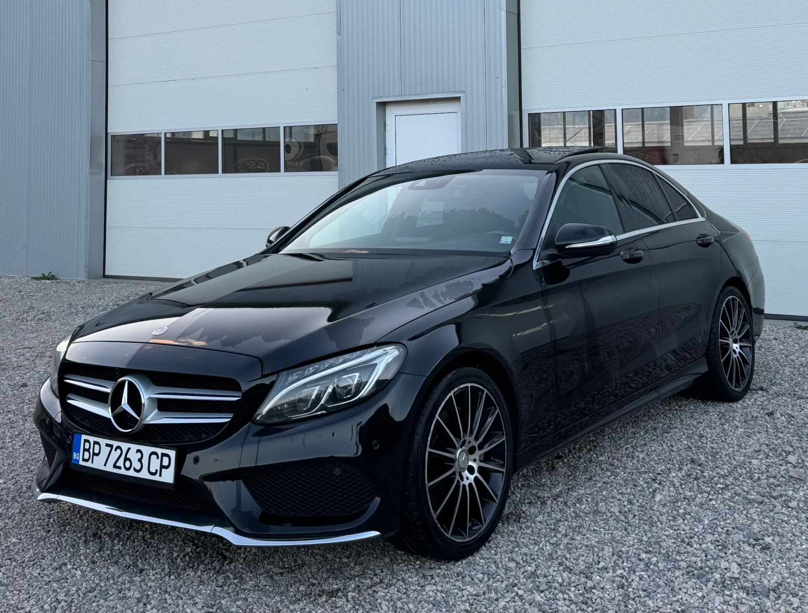 Mercedes-Benz C 220 AMG PACKED Швейцария ! , снимка 2 - Автомобили и джипове - 54101831