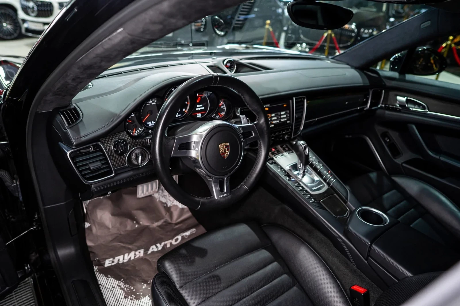 Porsche Panamera TURBO FACELIFT LED NAVI CARBON BURM ЛИЗИНГ 100%, снимка 12 - Автомобили и джипове - 54695779