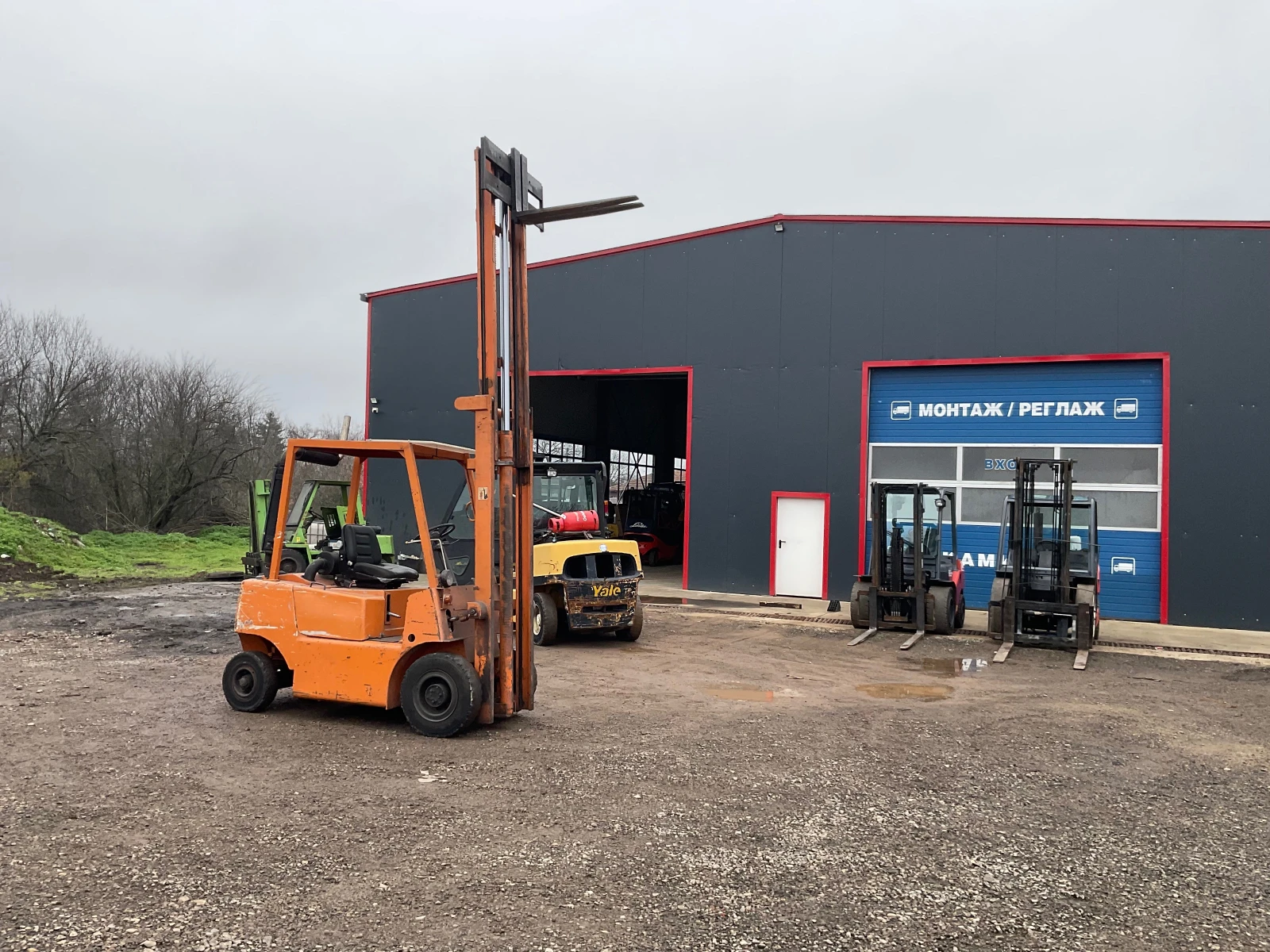 Мотокар Linde Балканкар Мотор Мерцедес Уникат !! Готов за работа, снимка 11 - Индустриална техника - 54197229