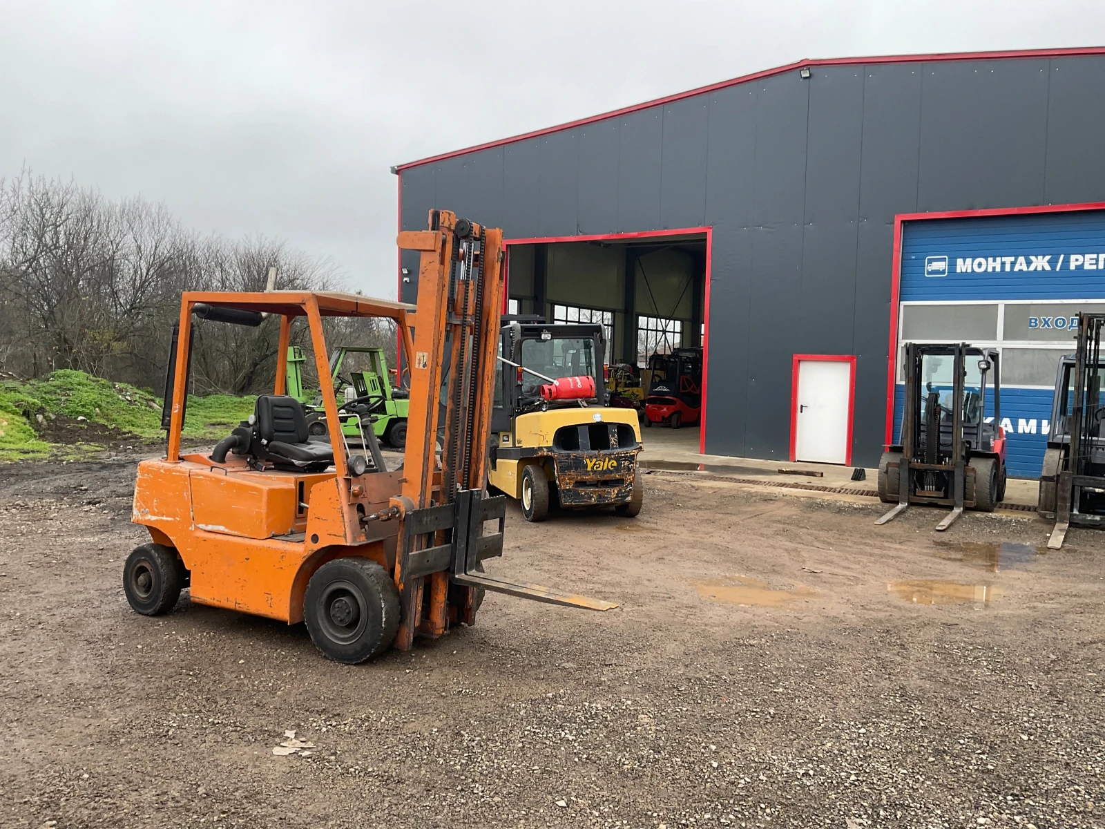 Мотокар Linde Балканкар Мотор Мерцедес Уникат !! Готов за работа, снимка 3 - Индустриална техника - 54197229