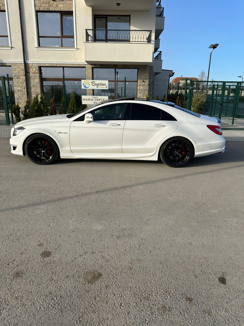 Mercedes-Benz CLS 63 AMG White pearl matte
