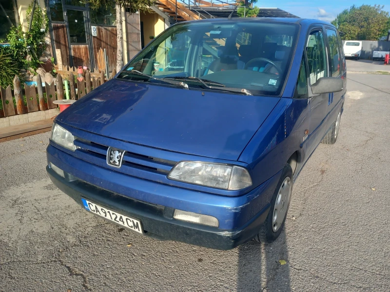 Peugeot 806 Газ, клима, снимка 1 - Автомобили и джипове - 47310388