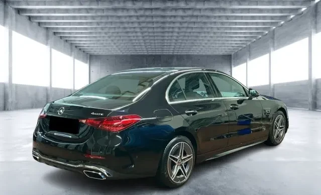 Mercedes-Benz C 400 e 4Matic = AMG Line = Advanced Plus Гаранция, снимка 3 - Автомобили и джипове - 53590877