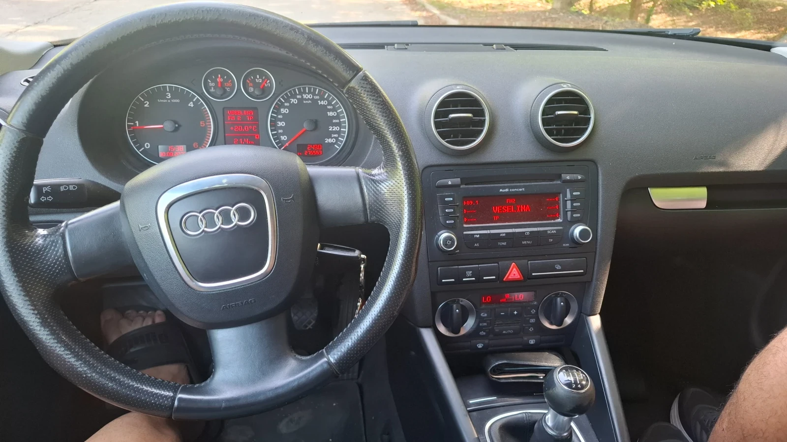 Audi A3 1.9TDI-105, снимка 12 - Автомобили и джипове - 55878183