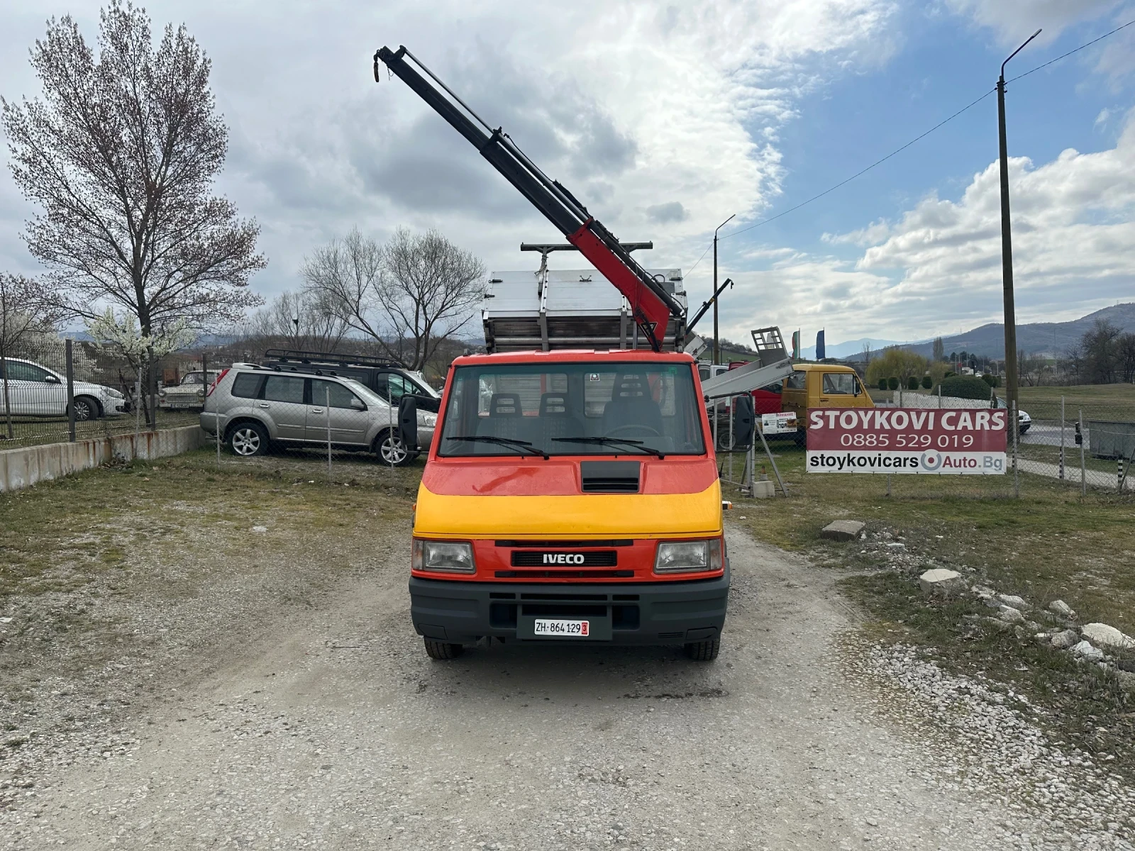 Iveco 3512 Самосвал с кран