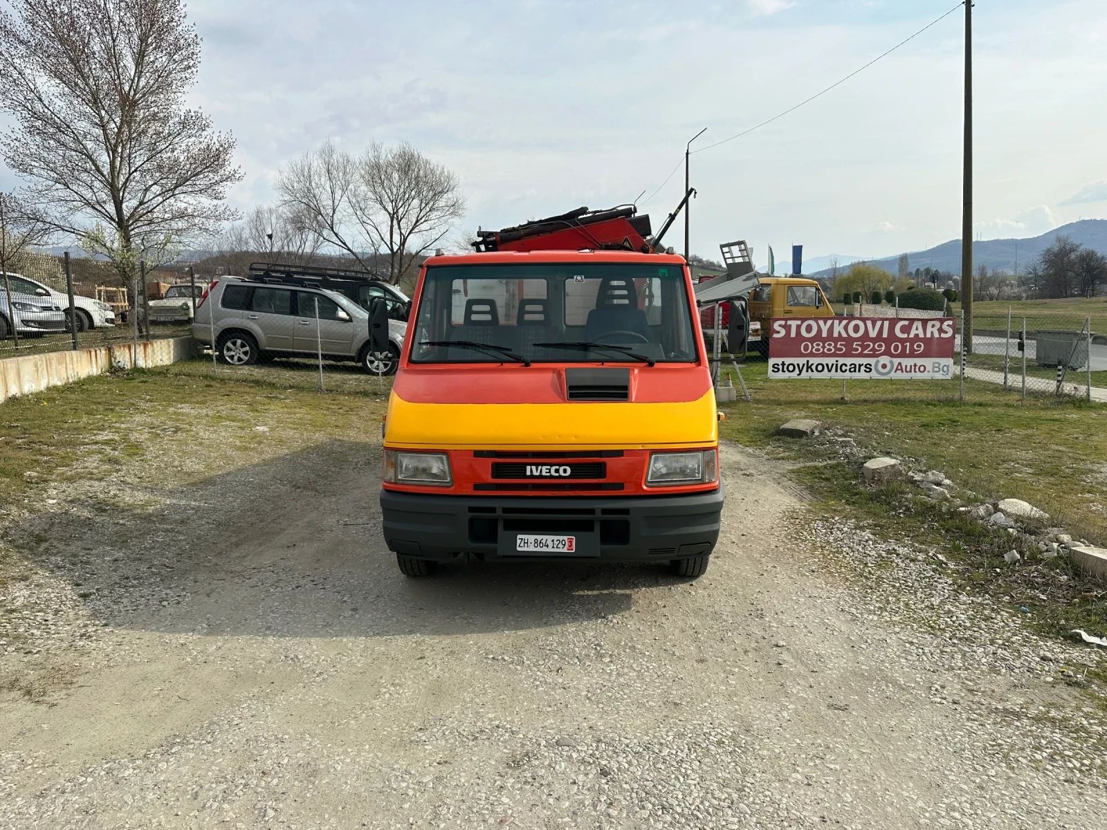 Iveco 3512 Самосвал с кран