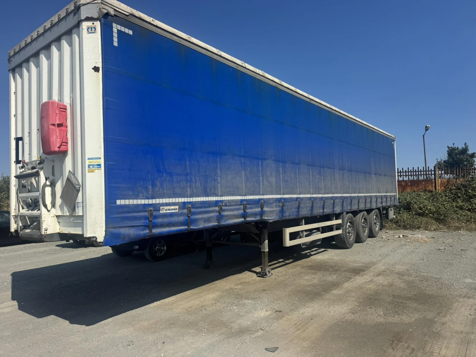 Полуремарке Krone SD, снимка 2 - Ремаркета - 55802722