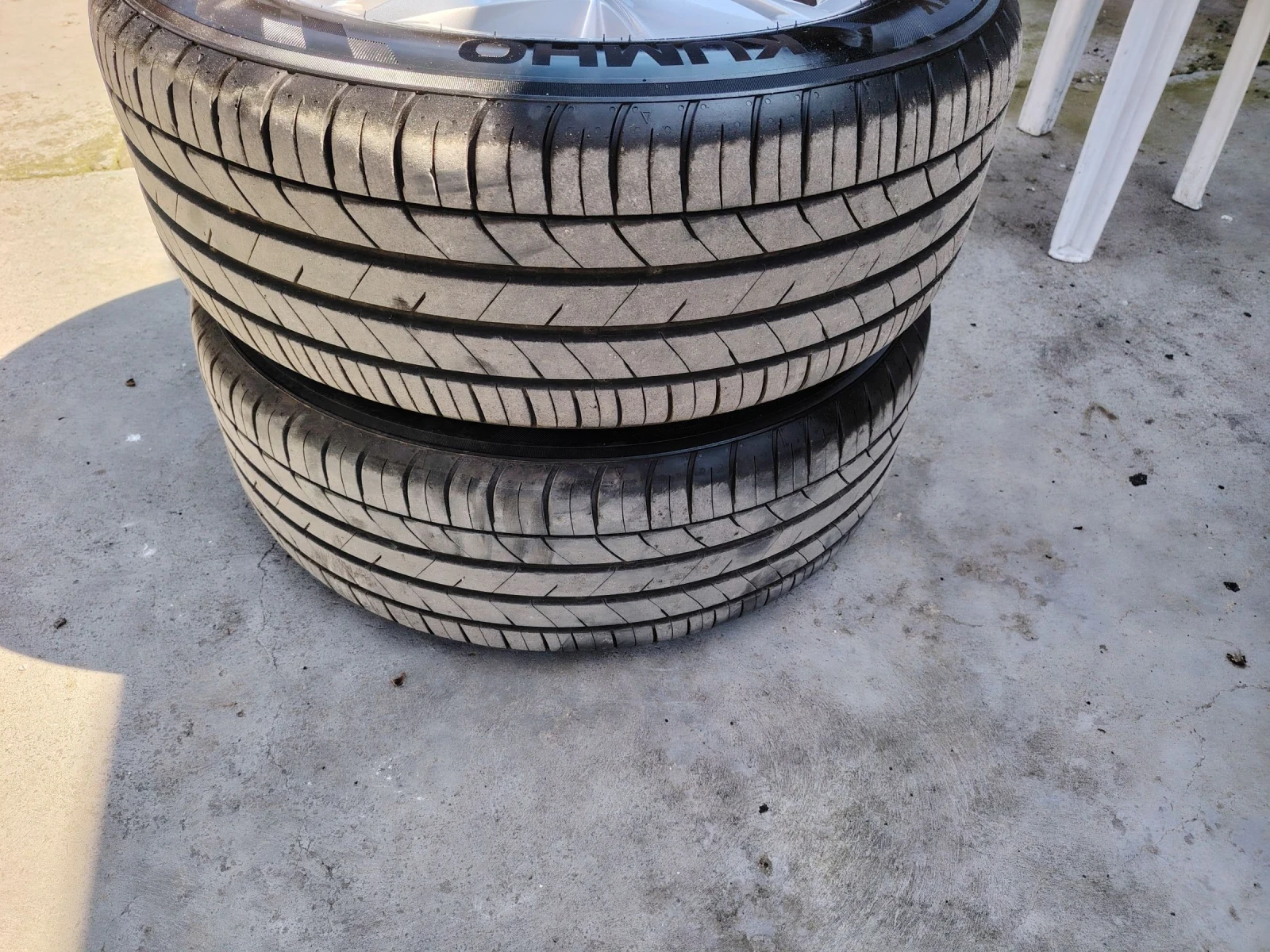 Гуми с джанти Kumho 205/55R16, снимка 6 - Гуми и джанти - 54140120