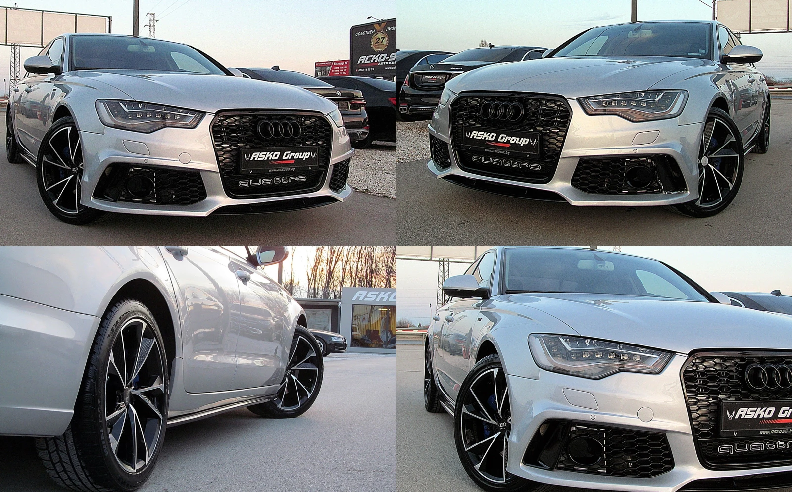 Audi A6 RS6-PAKET/FUL LED/Kyless GO/СОБСТВЕН ЛИЗИНГ - изображение 9