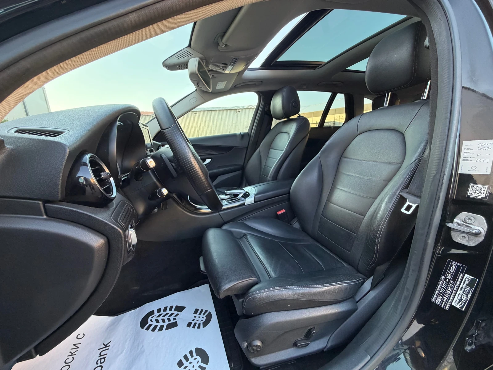 Mercedes-Benz C 220 cdi 170k.c* AMGline* Панорама* Recaro* ЛИЗИНГ* , снимка 9 - Автомобили и джипове - 55698860