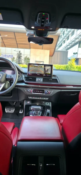 Audi SQ5 Sportback, Quantum Grey, Red leather seats l, Top!, снимка 9