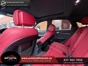 Audi SQ5 Sportback Progressiv * RED Leather , снимка 15