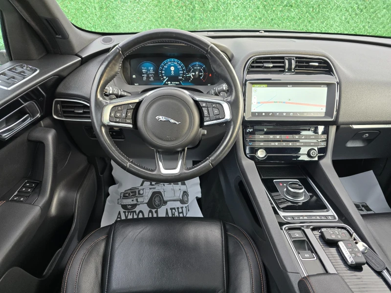 Jaguar F-PACE 2.5d* 240кс* AWD* ADVANTAGE* 96000км, снимка 12 - Автомобили и джипове - 53102657
