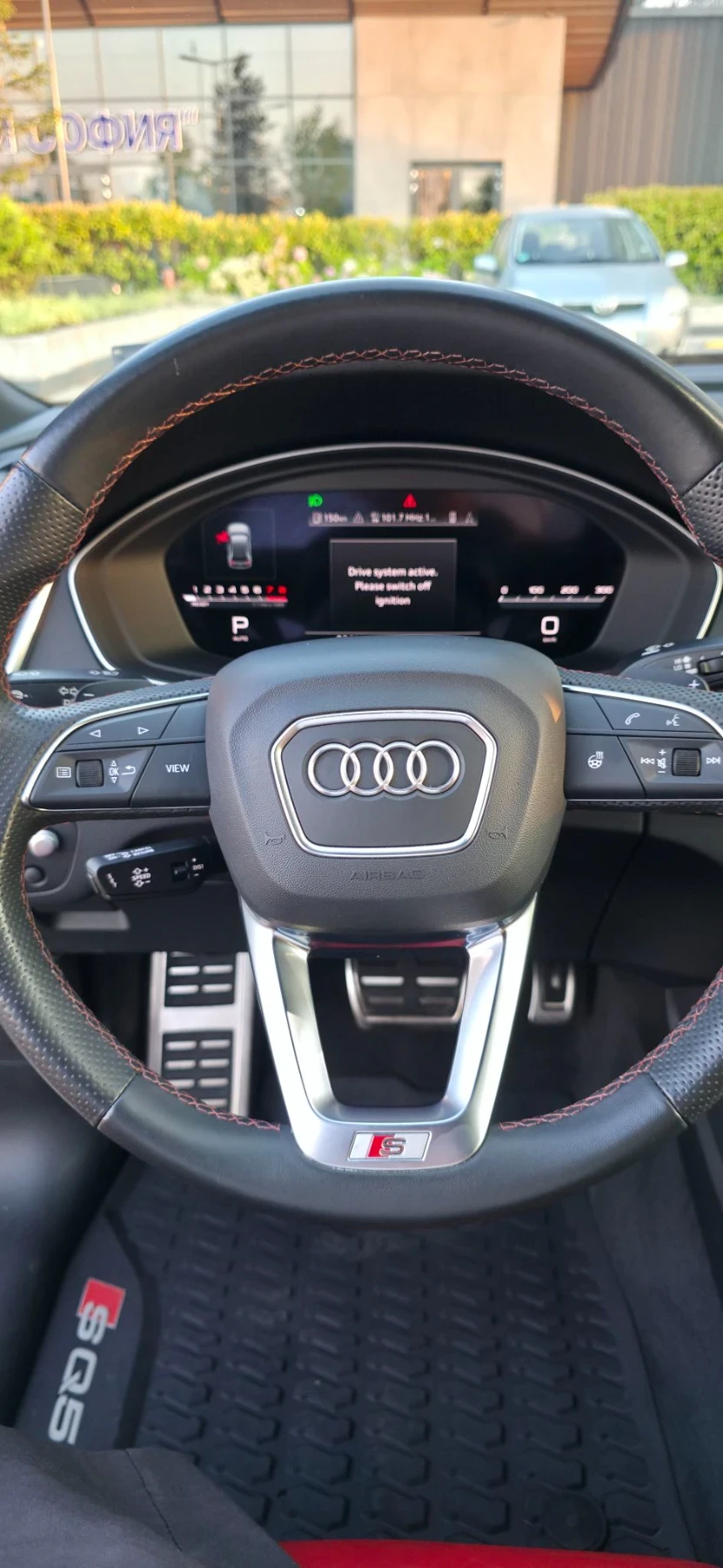 Audi SQ5 Sportback, Quantum Grey, Red leather seats l, Top!, снимка 8 - Автомобили и джипове - 55606308