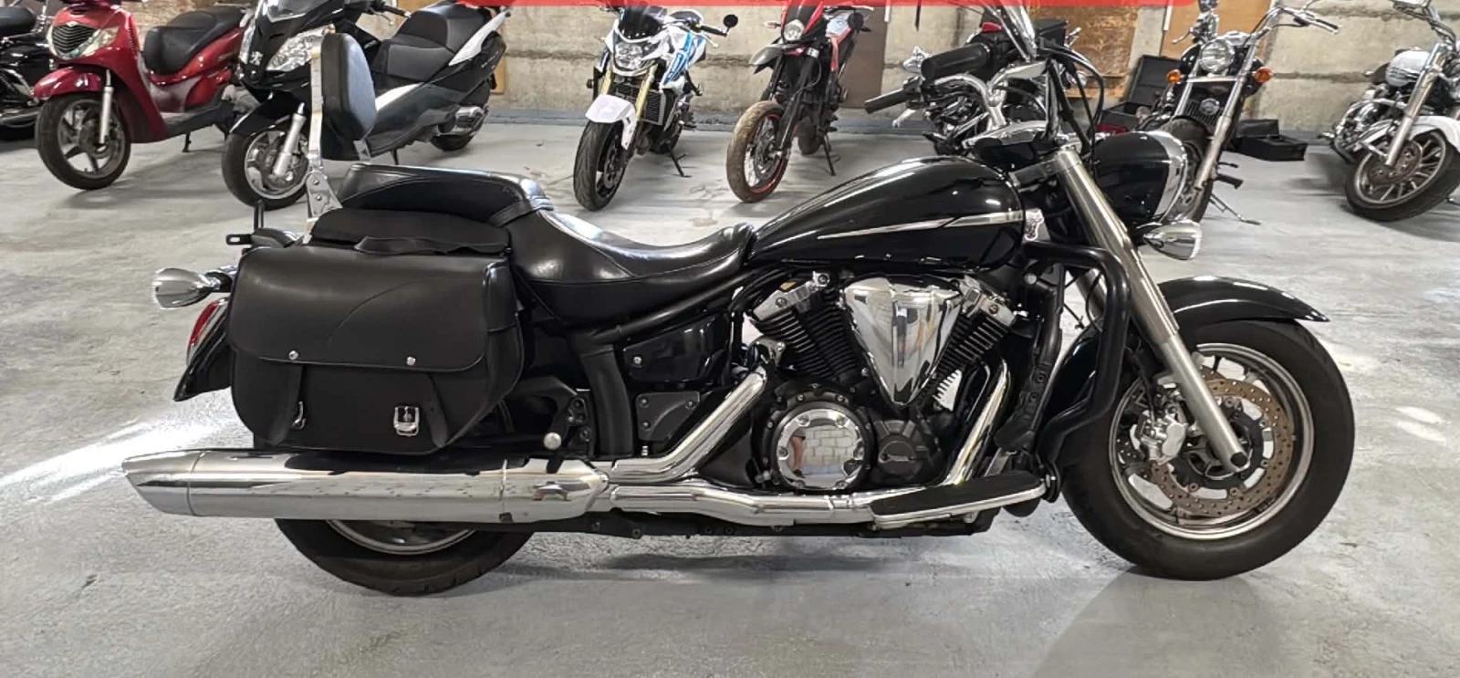 Yamaha Xvs Yamaha Midningstar 1300 внос от Швейцария с платен, снимка 15 - Мотоциклети и мототехника - 55169044