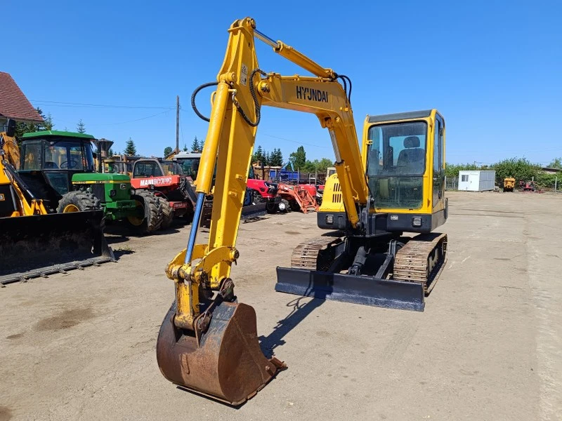 Багер Hyundai R60-7, снимка 2 - Индустриална техника - 54713208