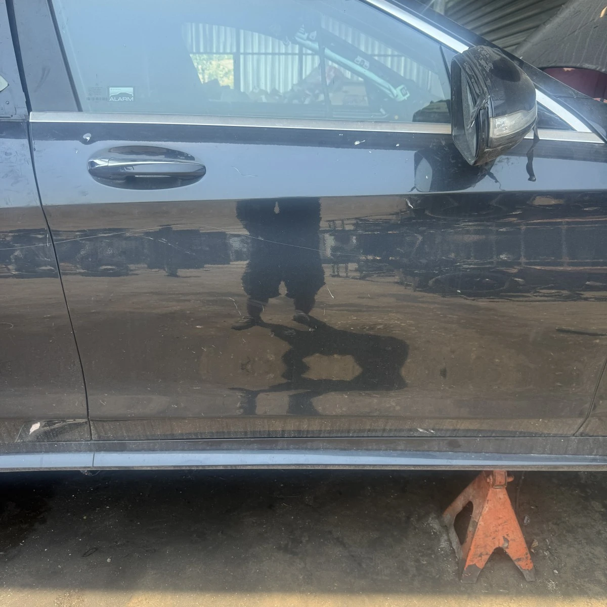 Предна дясна врата Mercedes W222 Facelift 2019 Черна A2227200205