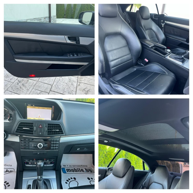 Mercedes-Benz E 350 3.5 CDI PANORAMA KOJA , снимка 16 - Автомобили и джипове - 51446888