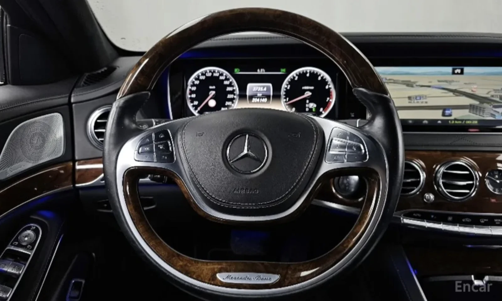 Mercedes-Benz S 500 MAYBACH ПАКЕТ/ОБДУХВАНЕ/МАСАЖ/FACELIFT RETROFIT, снимка 11 - Автомобили и джипове - 54126660