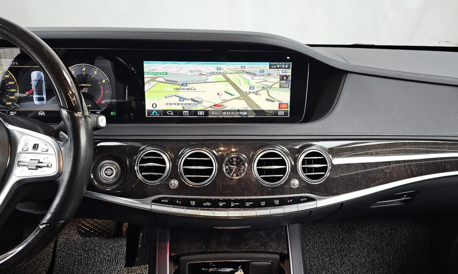 Mercedes-Benz S 450 LONG* BURMESTER* ОБДУХВАНЕ* ПАНОРАМА, снимка 12 - Автомобили и джипове - 54461528
