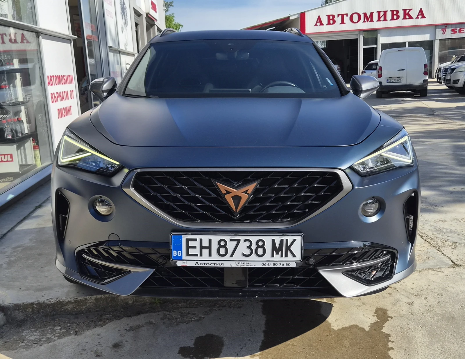 Cupra Formentor СИН МАТ VZ ПАКЕТ 150 к.с. БЕНЗИН, снимка 2 - Автомобили и джипове - 54559328