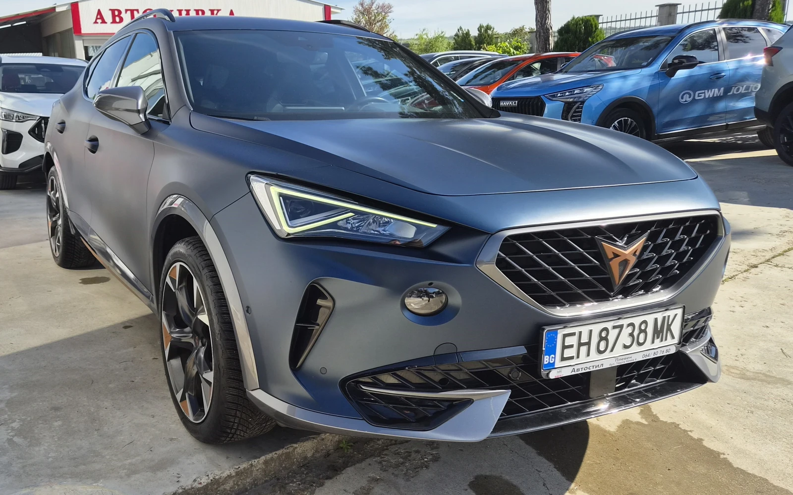 Cupra Formentor СИН МАТ VZ ПАКЕТ 150 к.с. БЕНЗИН, снимка 3 - Автомобили и джипове - 54559328