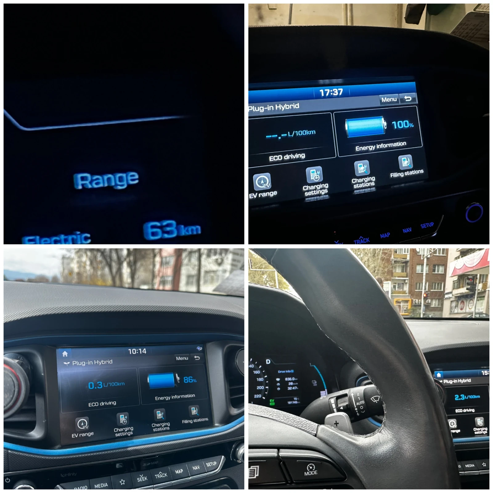 Hyundai Ioniq Plug-in Premium, снимка 13 - Автомобили и джипове - 54828758