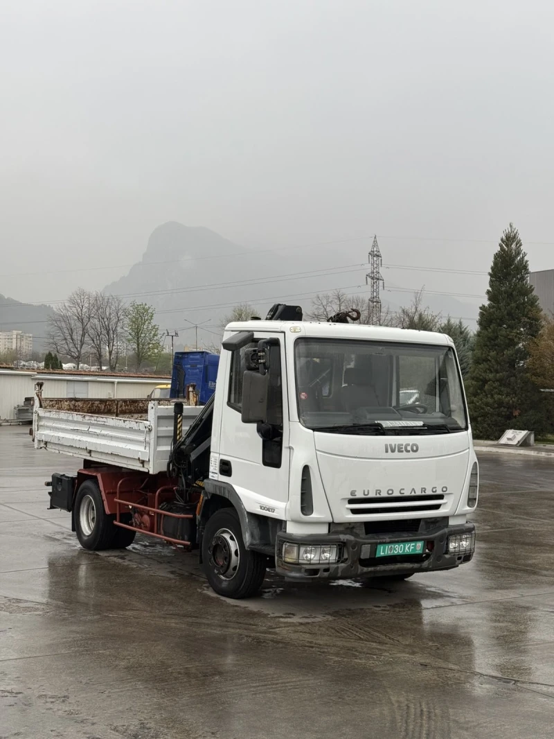 Iveco Eurocargo 100E17 с Кран - Перфектен, снимка 4 - Камиони - 49664904