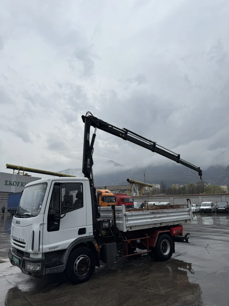 Iveco Eurocargo 100E17 с Кран - Перфектен, снимка 7 - Камиони - 49664904