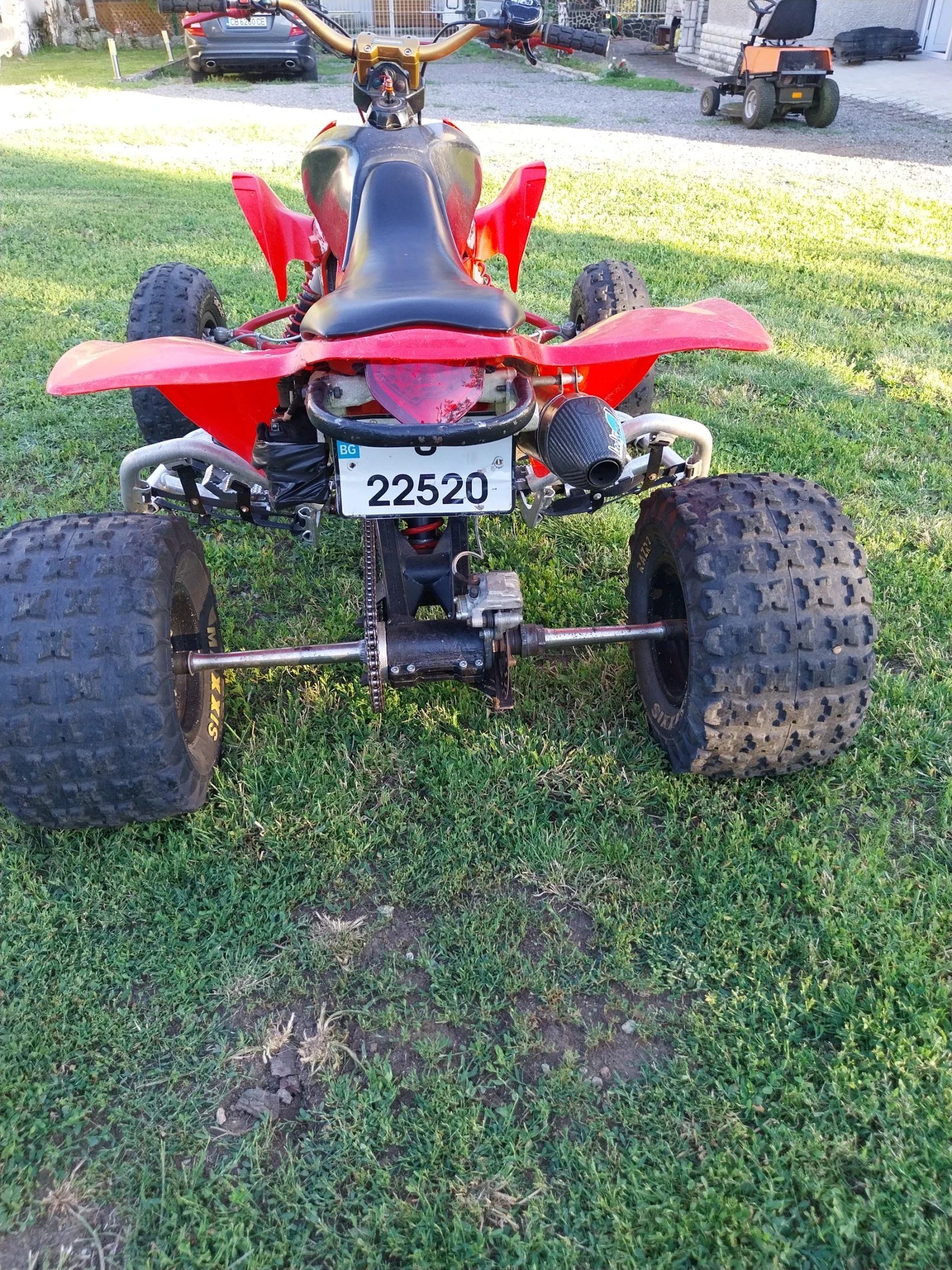 Honda Trx Trx 450 r регистрирано кти, снимка 2 - Мотоциклети и мототехника - 54939614