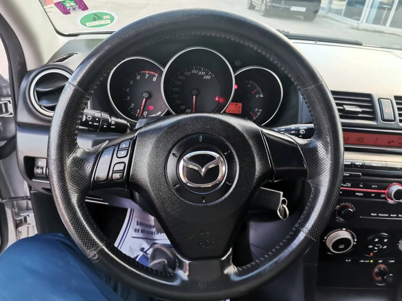 Mazda 3 1.6i/FACE/ПАРКТРОНИК, снимка 10 - Автомобили и джипове - 47405948