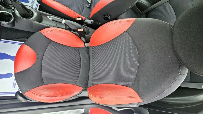 Mini Cooper 1.6HDI.130000км.Фейс.Кожа.ТОП., снимка 10 - Автомобили и джипове - 53481090