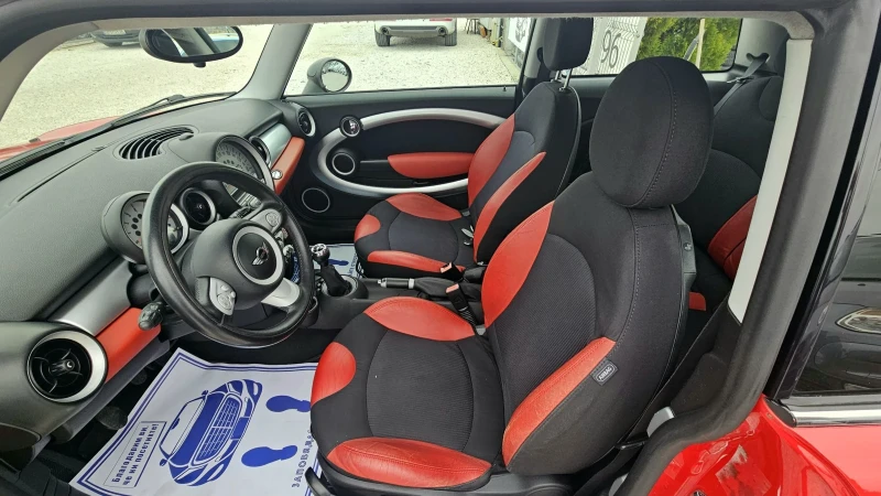 Mini Cooper 1.6HDI.130000км.Фейс.Кожа.ТОП., снимка 8 - Автомобили и джипове - 53481090