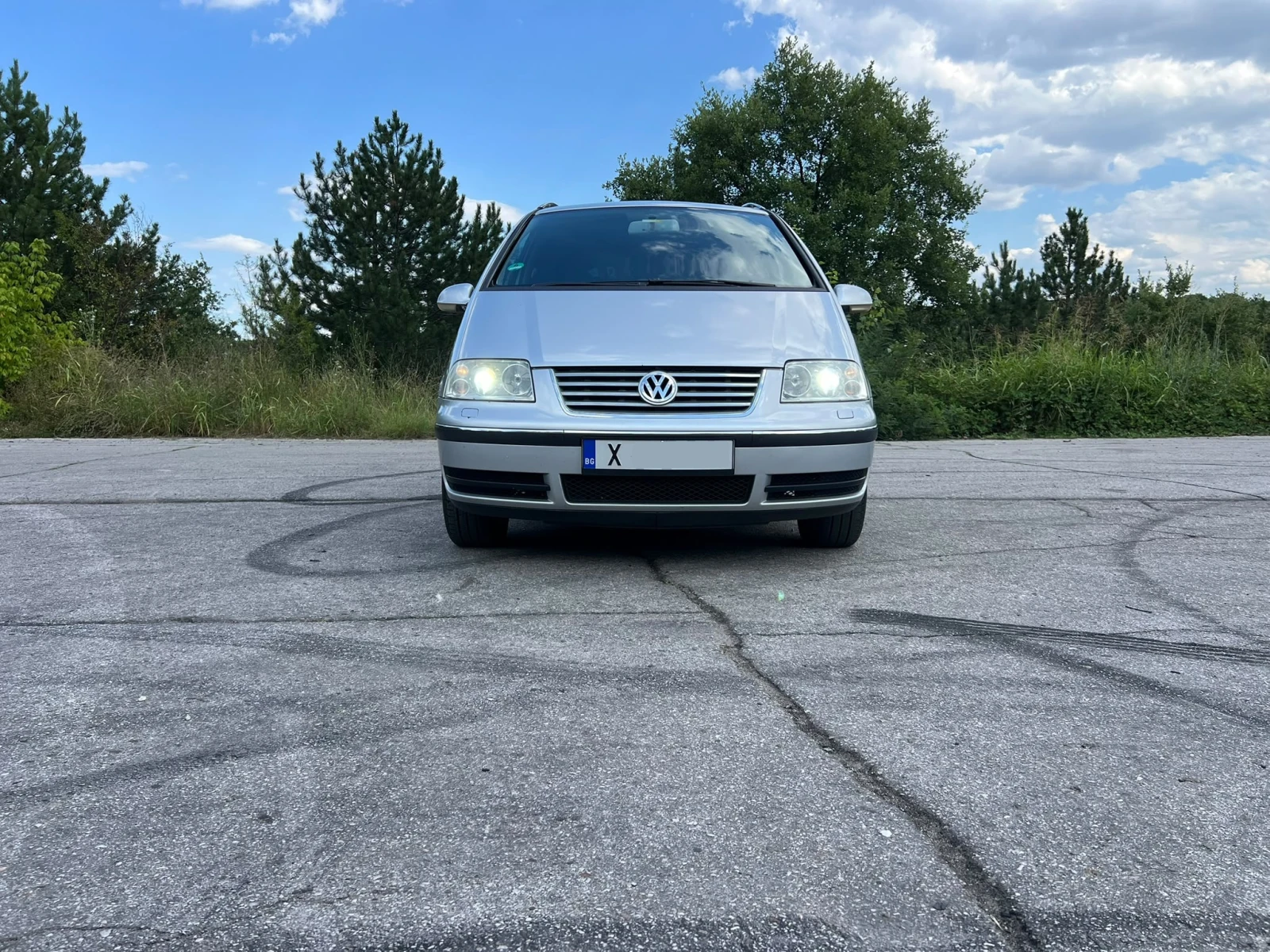 VW Sharan 1.9 TDI, 116К.С., КЛИМАТРОНИК, снимка 6 - Автомобили и джипове - 55472341