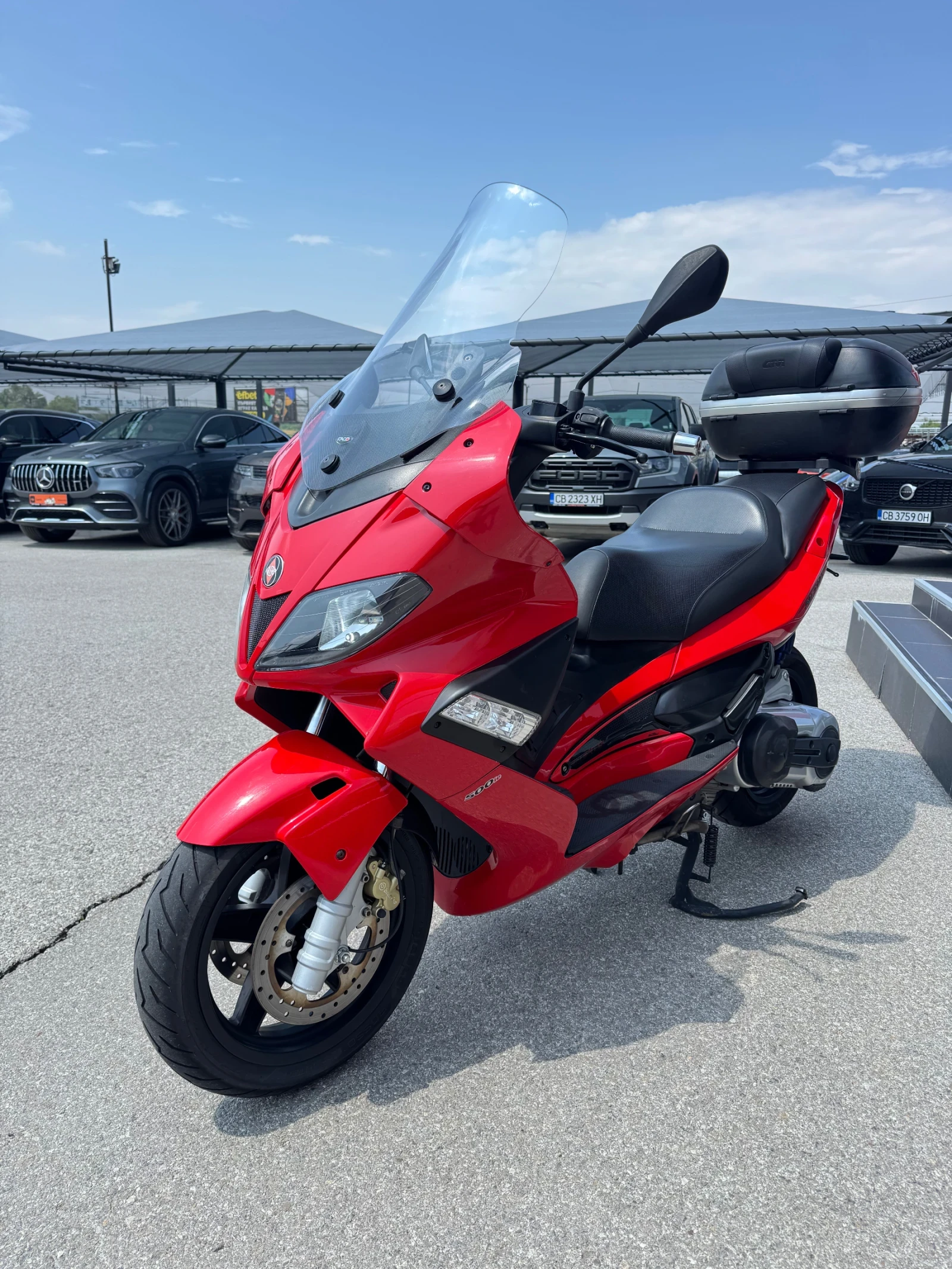 Gilera Nexus 500* LEO VINCE* GIVI* LED, снимка 6 - Мотоциклети и мототехника - 55147713