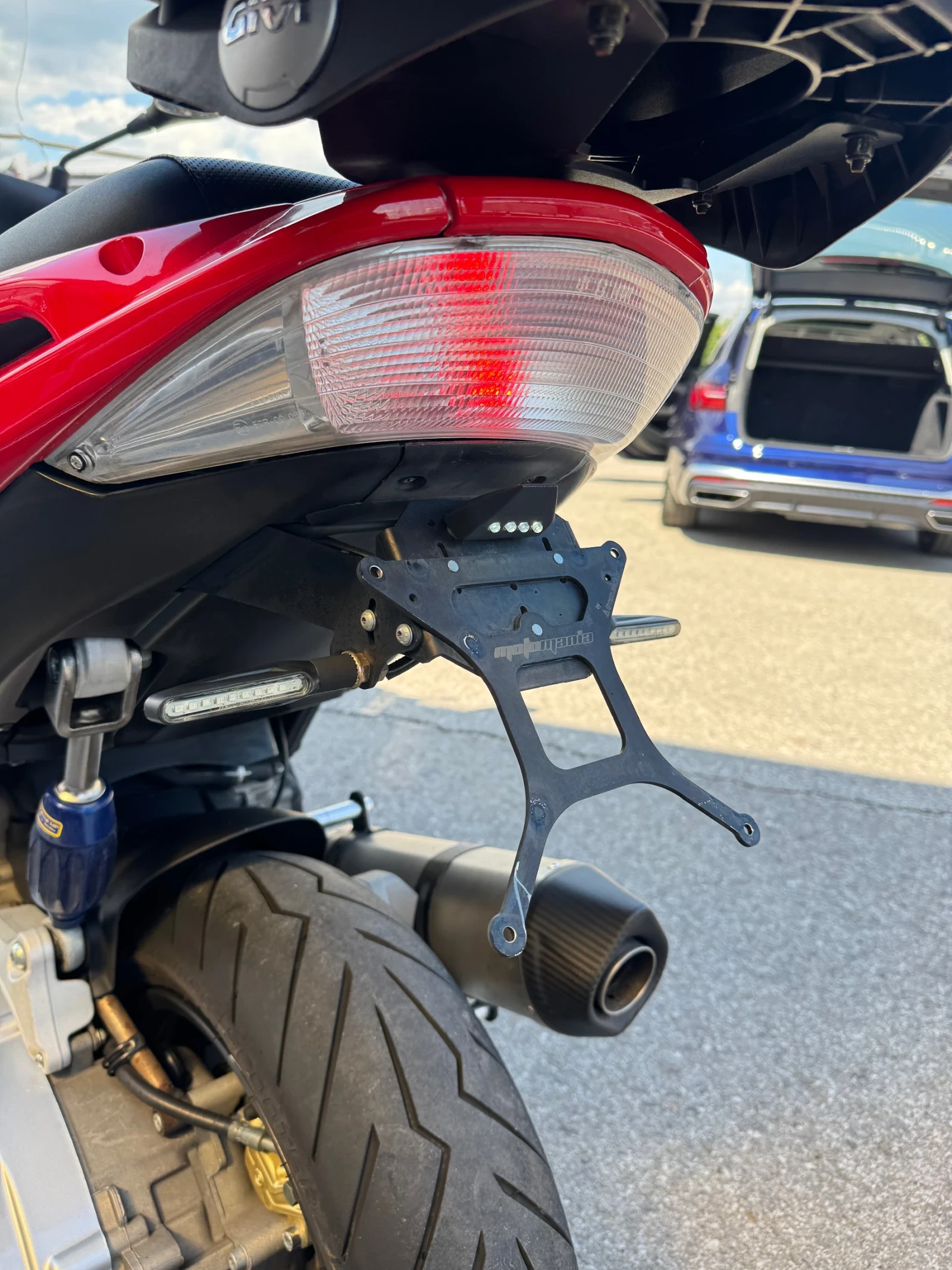 Gilera Nexus 500* LEO VINCE* GIVI* LED | Mobile.bg � ����������� 11