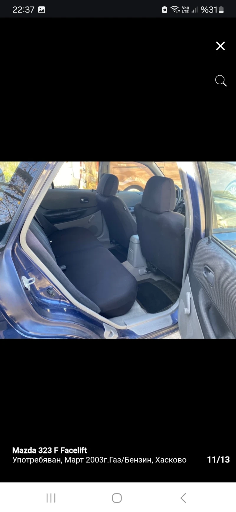 Mazda 323, снимка 6 - Автомобили и джипове - 52886559