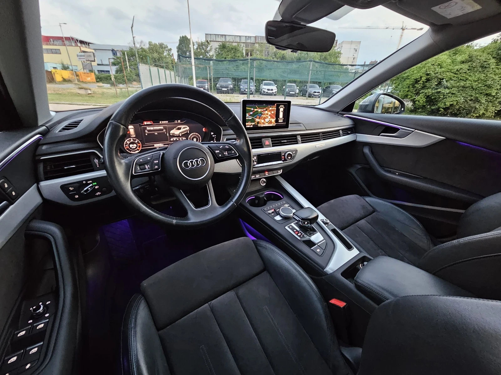 Audi A4 3.0TDI Quattro Alcantara Panorama Virtual Matrix  - изображение 8
