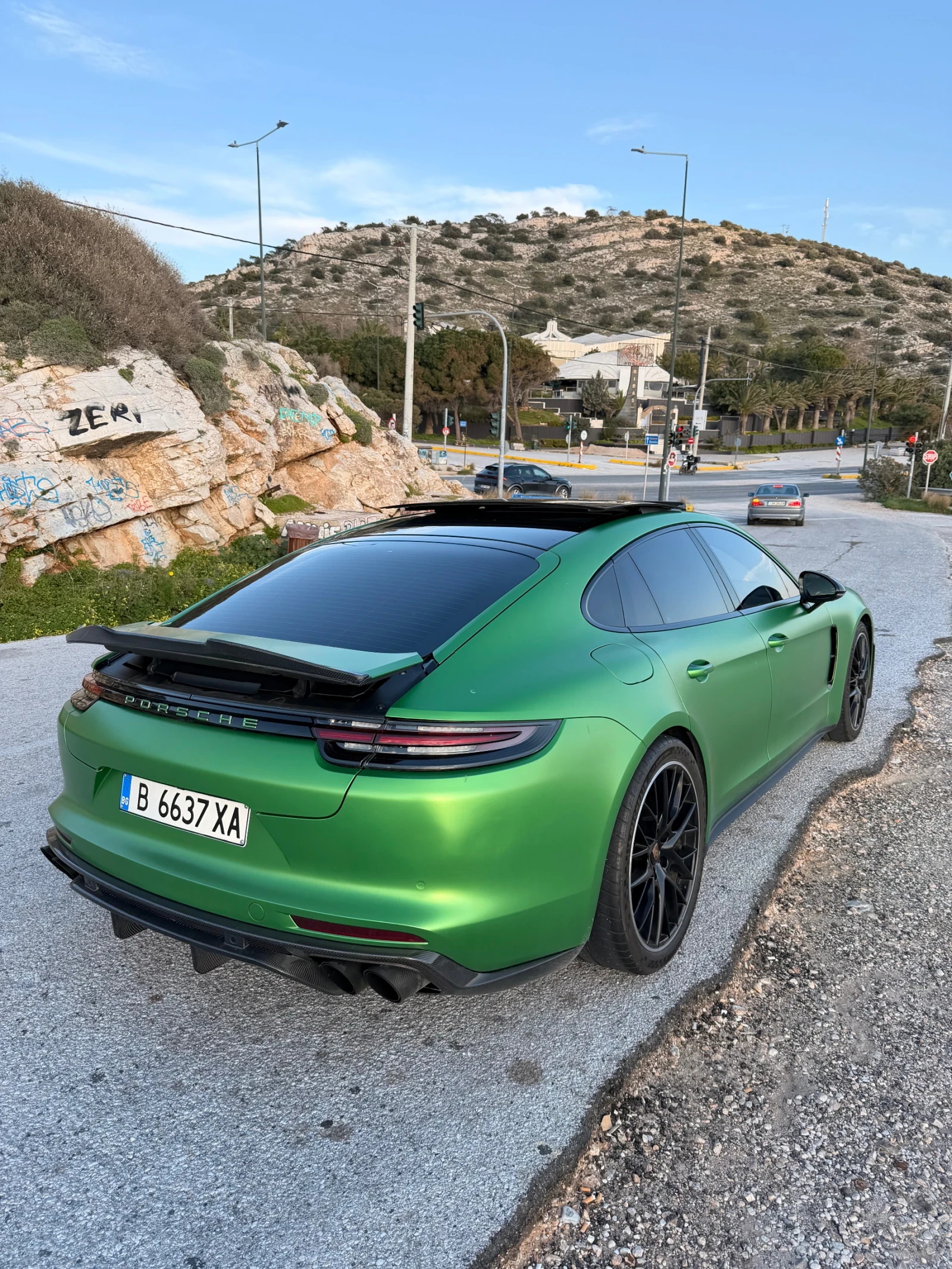 Porsche Panamera 4 E-hybrid реални КМ !!!, снимка 2 - Автомобили и джипове - 53786836