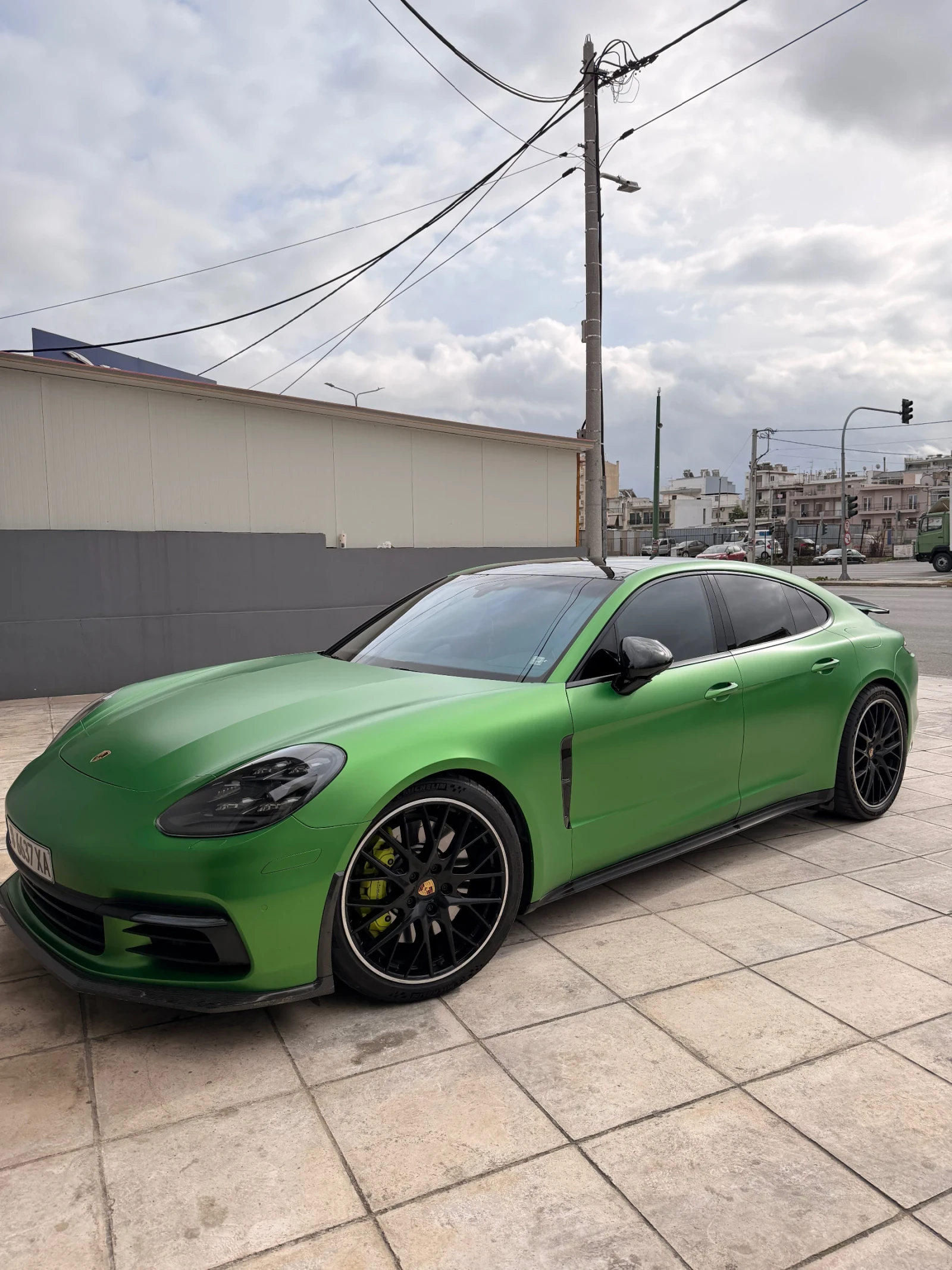 Porsche Panamera 4 E-hybrid реални КМ !!!, снимка 4 - Автомобили и джипове - 53786836