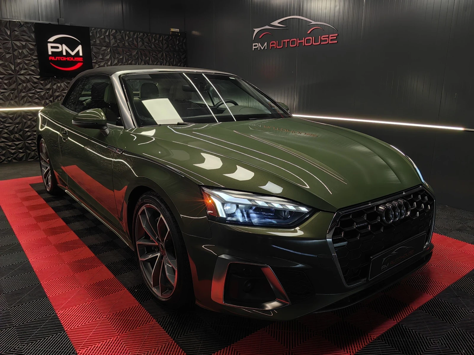 Audi A5 2.0TFSI* 265��* S-LINE* CABRIO* DISTR* 8 000KM* QU | Mobile.bg � ����������� 5