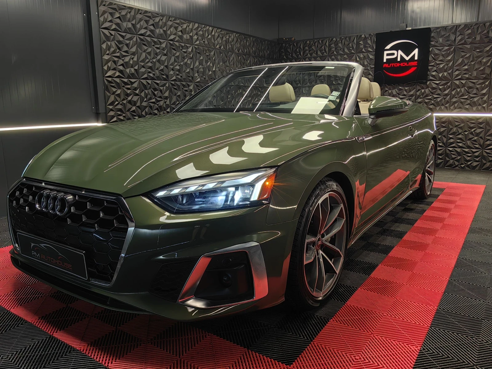 Audi A5 2.0TFSI* 265��* S-LINE* CABRIO* DISTR* 8 000KM* QU | Mobile.bg � ����������� 2