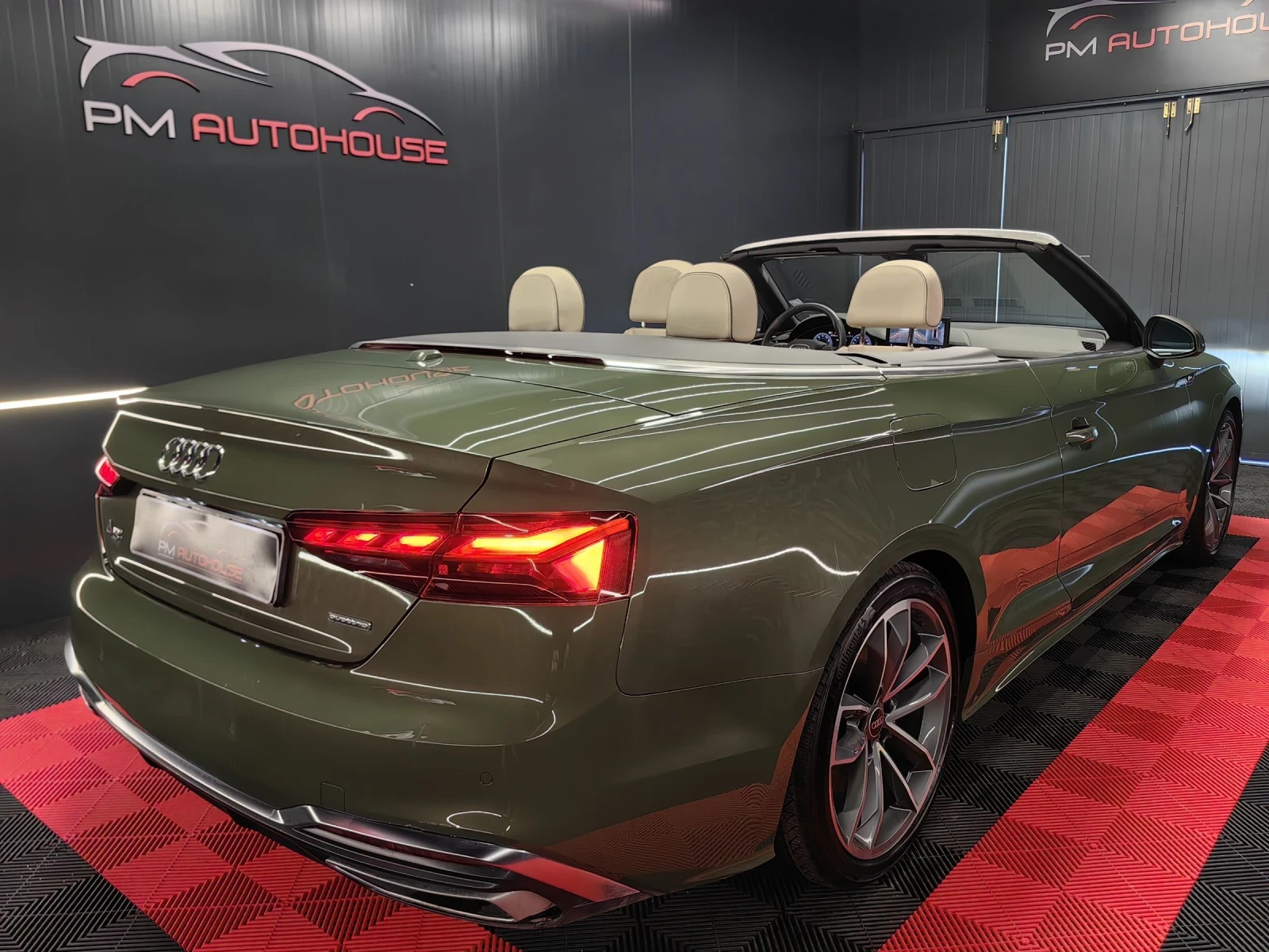 Audi A5 2.0TFSI* 265��* S-LINE* CABRIO* DISTR* 8 000KM* QU | Mobile.bg � ����������� 3