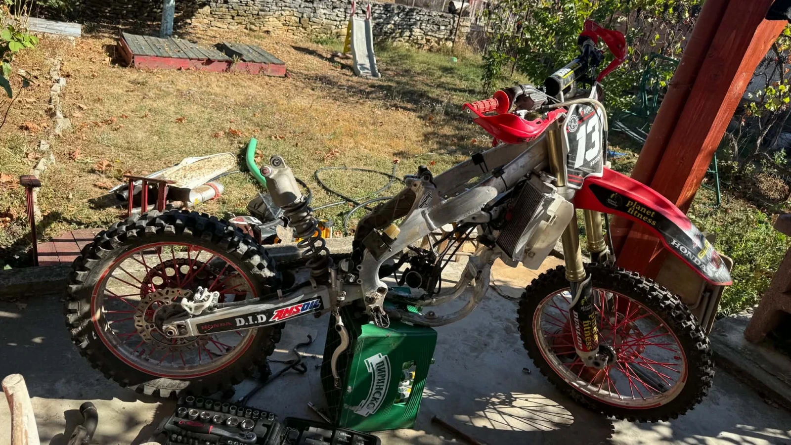 Honda Crf R250, снимка 7 - Мотоциклети и мототехника - 56525384