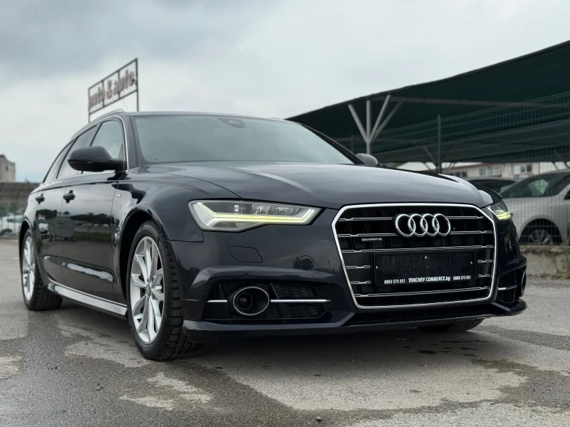 Audi A6 2.0-TDI-190ks-quattro-3xS-line-DISTRONIK-MATRIX - 35999 лв. - 47109941 1