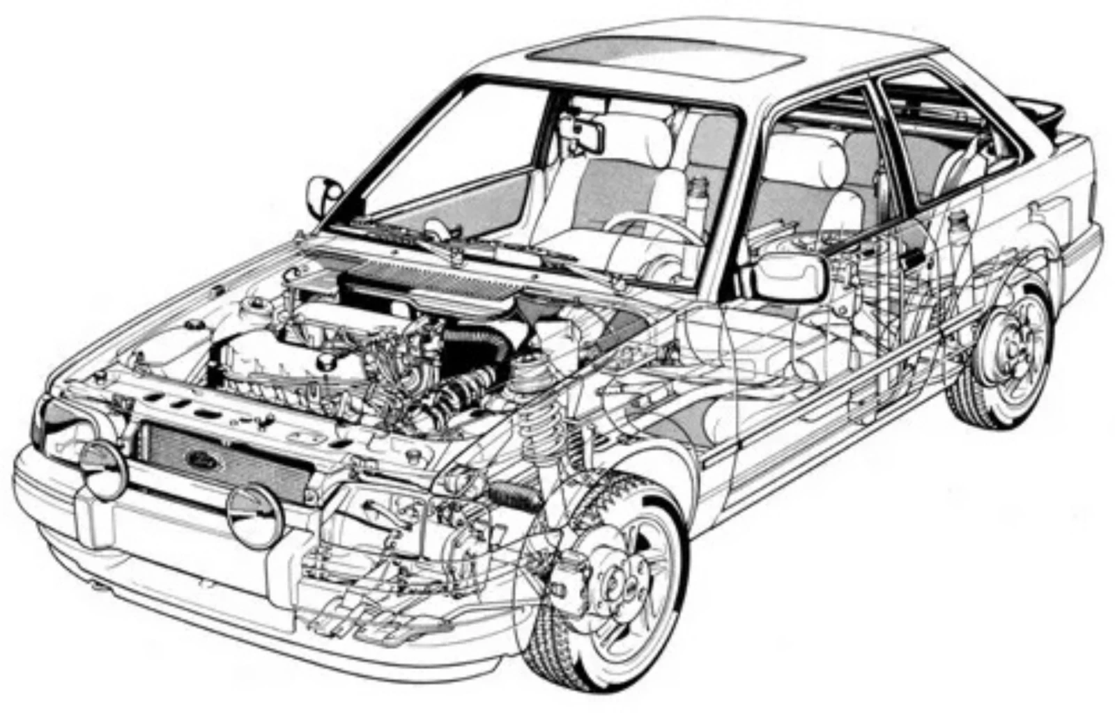 Ford Escort Xr3i - изображение 2