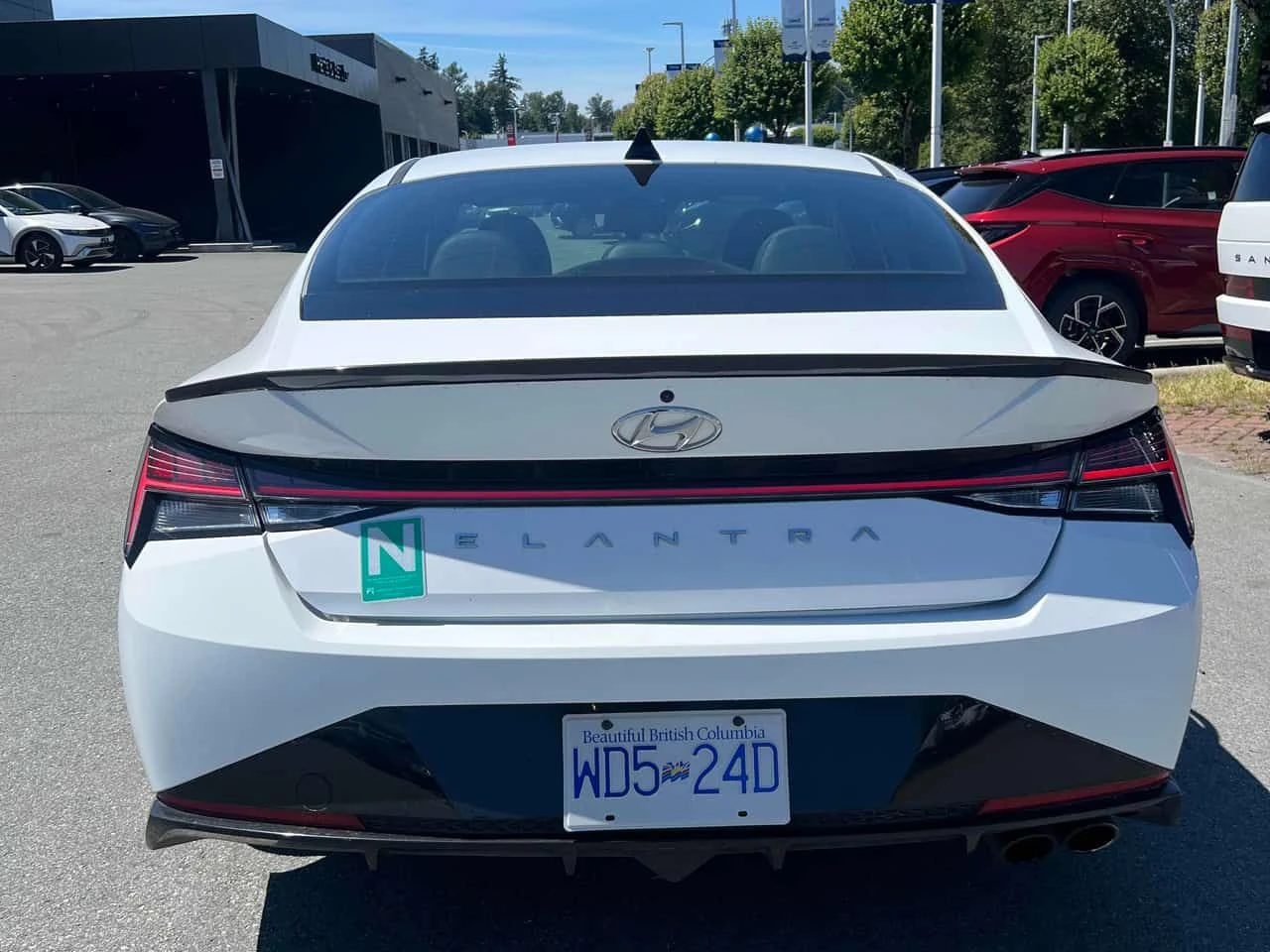 Hyundai Elantra N Line | ГЛАВНО ПРЕДСТАВИТЕЛСТВО НА HYUNDAI, снимка 5 - Автомобили и джипове - 55667819