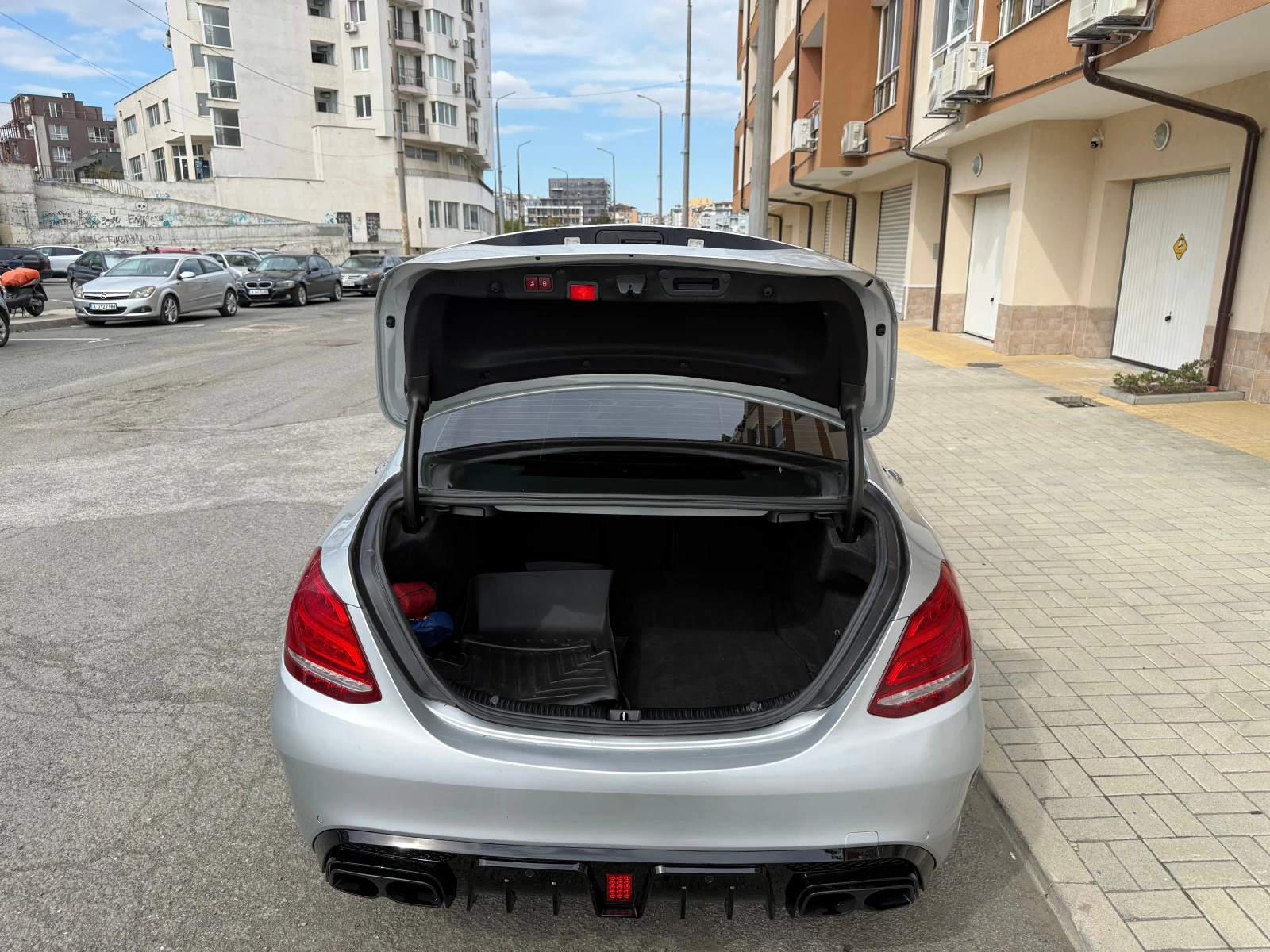 Mercedes-Benz C 43 AMG 4MATIC| PERFORMANCE EXHAUST| AMG SEATS| 360| BURME, снимка 8 - Автомобили и джипове - 56249032