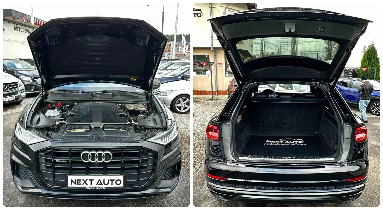 Audi Q8 286HP 103 000KM MATRIX B&O S LINE 360'3D CAM | Mobile.bg   14