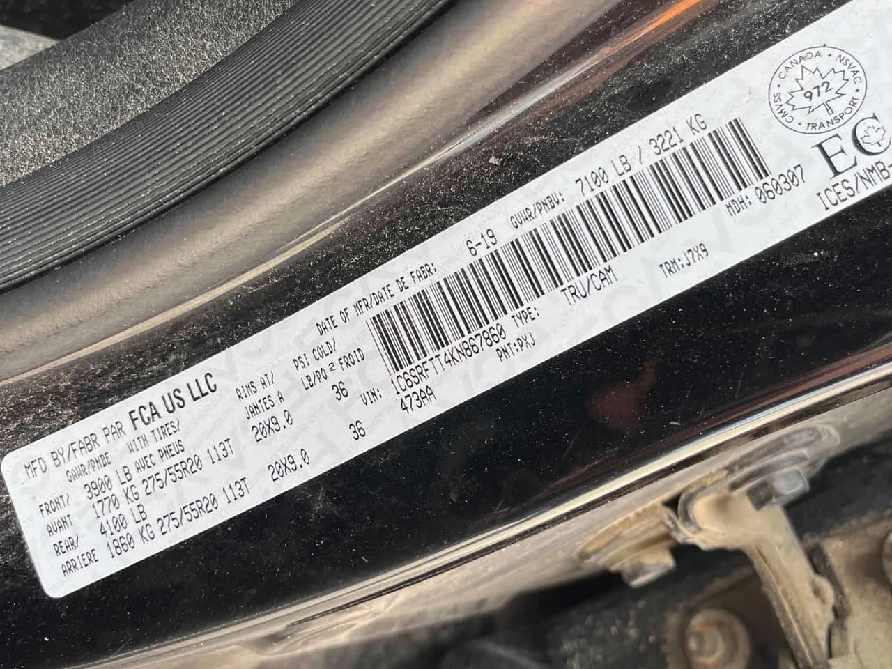 Dodge RAM 1500 * Sport 4x4 Crew Cab 5'7" Box * CARFAX * О, снимка 10 - Автомобили и джипове - 56253186